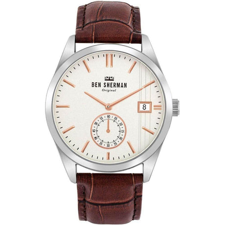 Ben Sherman Brown Leather Watch - Hilstor