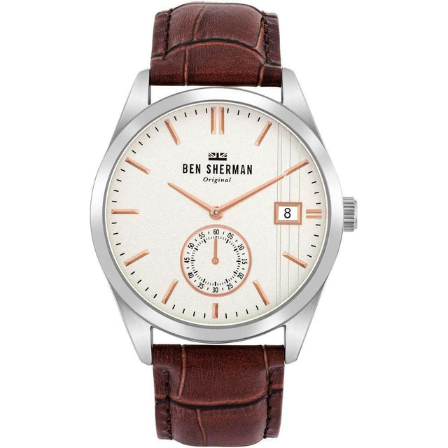 Ben Sherman Brown Leather Watch - Hilstor
