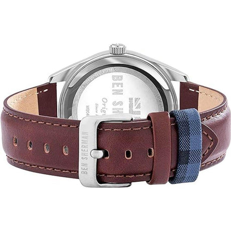 Ben Sherman Brown Leather Watch - Hilstor