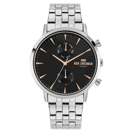 Ben Sherman Gray Stainless Steel Watch - Hilstor
