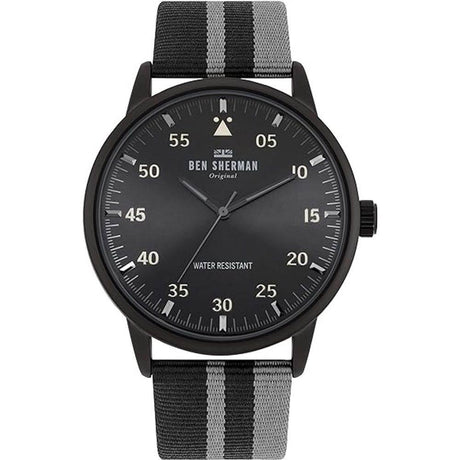 Ben Sherman Gray Fabric Watch - Hilstor