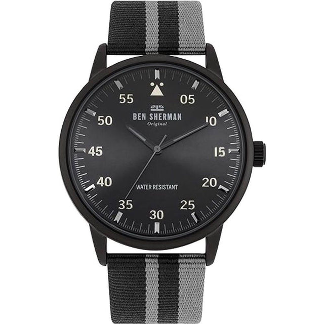 Ben Sherman Gray Fabric Watch - Hilstor