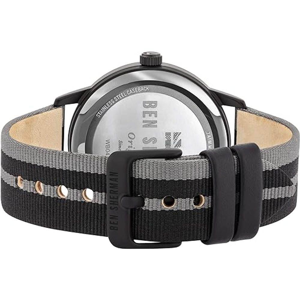 Ben Sherman Gray Fabric Watch - Hilstor