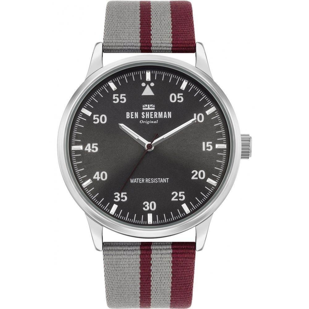 Ben Sherman Gray Fabric Watch - Hilstor