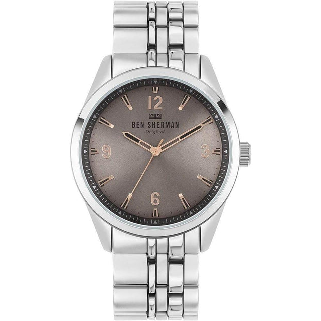 Ben Sherman Gray Stainless Steel Watch - Hilstor
