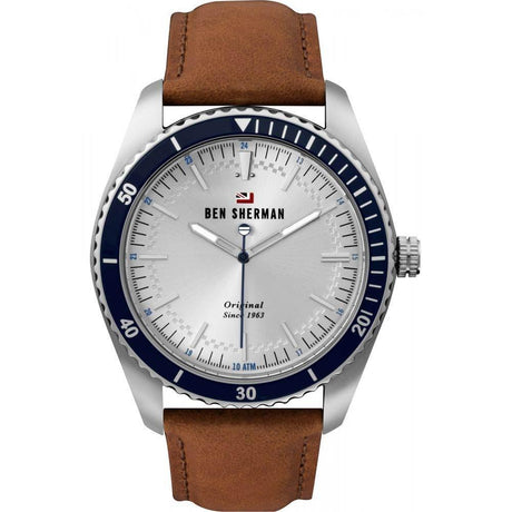 Ben Sherman Brown Leather Watch - Hilstor