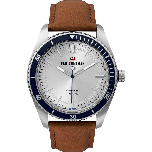 Ben Sherman Brown Leather Watch - Hilstor
