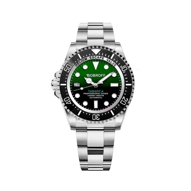 Bobroff Silver Stainless Steel Watch - Hilstor