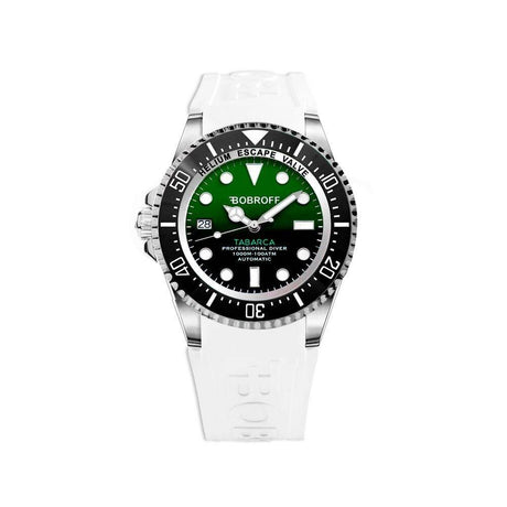 Bobroff White Silicone Watch - Hilstor