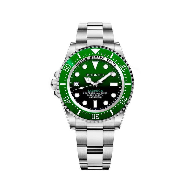 Bobroff Silver Stainless Steel Watch - Hilstor