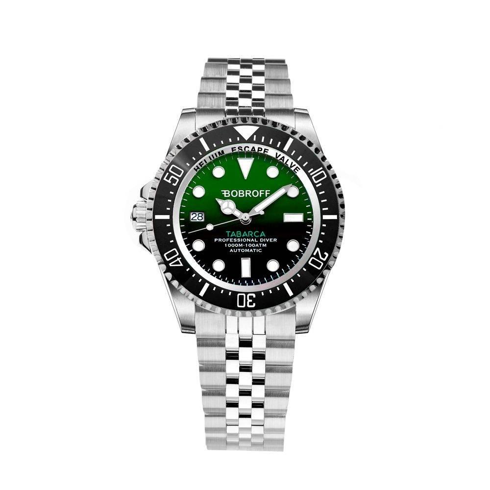 Bobroff Silver Stainless Steel Watch - Hilstor