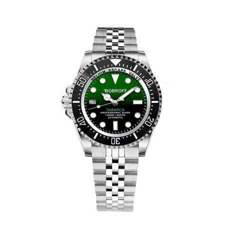 Bobroff Silver Stainless Steel Watch - Hilstor