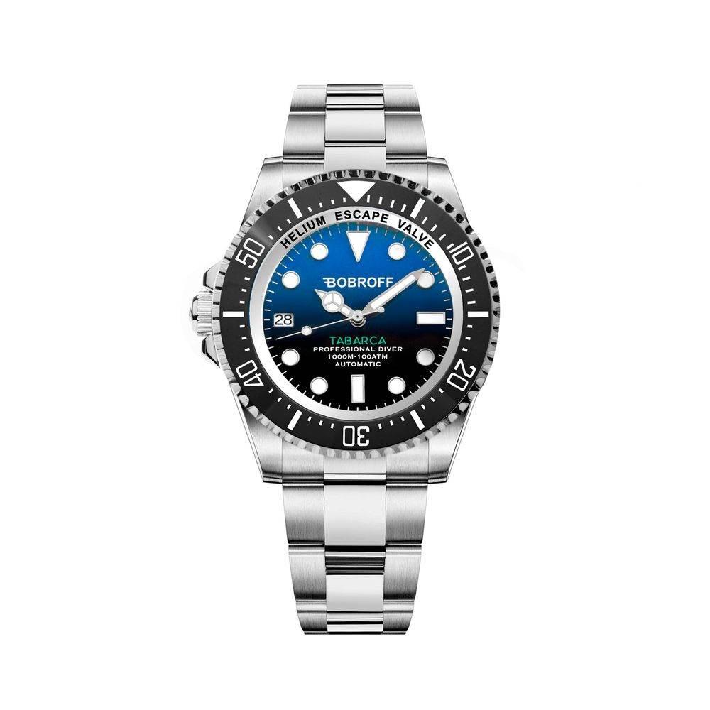 Bobroff Silver Stainless Steel Watch - Hilstor
