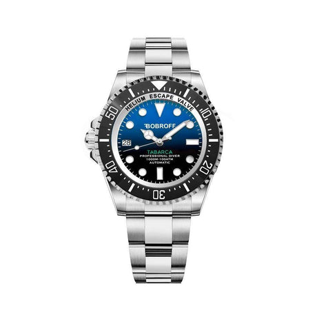 Bobroff Silver Stainless Steel Watch - Hilstor