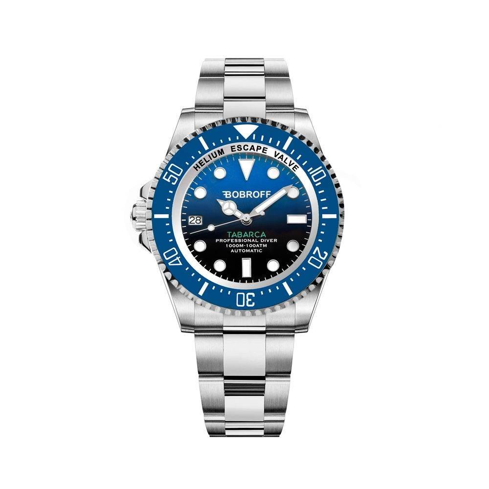 Bobroff Silver Stainless Steel Watch - Hilstor