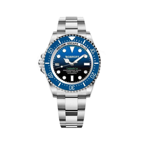 Bobroff Silver Stainless Steel Watch - Hilstor