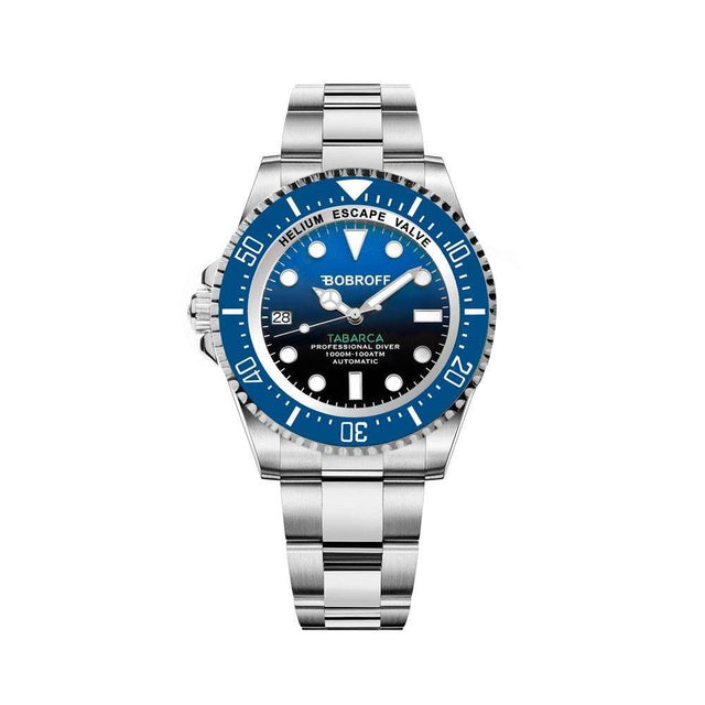 Bobroff Silver Stainless Steel Watch - Hilstor