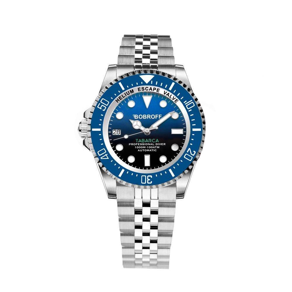 Bobroff Silver Stainless Steel Watch - Hilstor