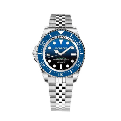 Bobroff Silver Stainless Steel Watch - Hilstor
