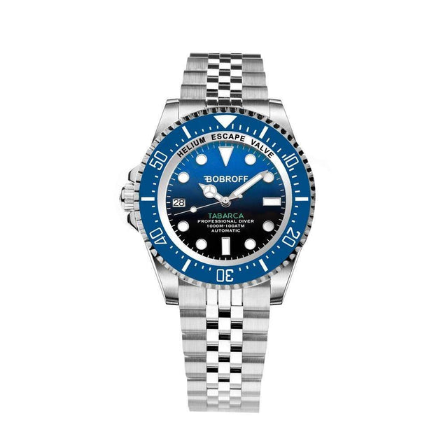 Bobroff Silver Stainless Steel Watch - Hilstor
