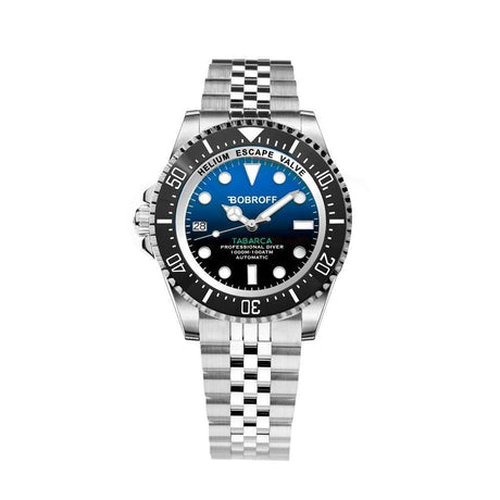 Bobroff Silver Stainless Steel Watch - Hilstor