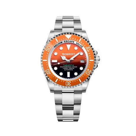 Bobroff Silver Stainless Steel Watch - Hilstor