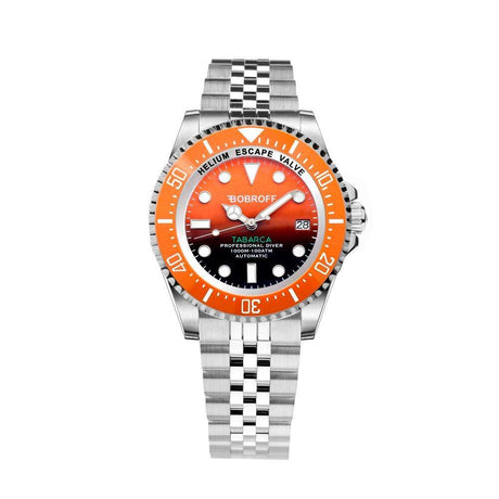 Bobroff Silver Stainless Steel Watch - Hilstor
