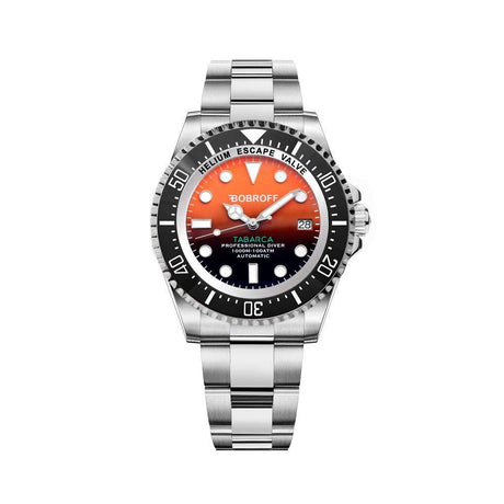 Bobroff Silver Stainless Steel Watch - Hilstor