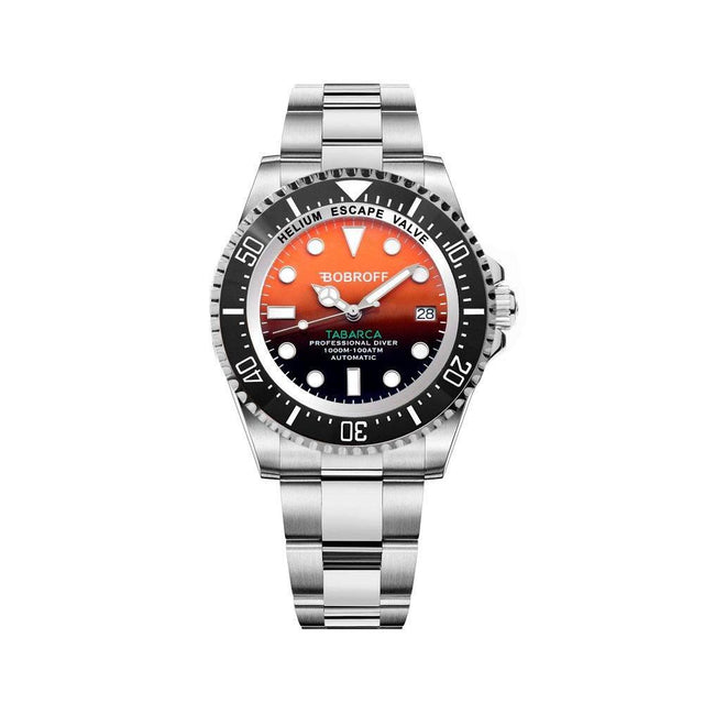 Bobroff Silver Stainless Steel Watch - Hilstor