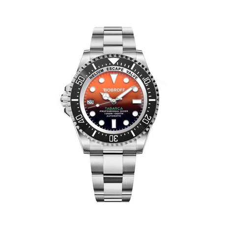 Bobroff Silver Stainless Steel Watch - Hilstor