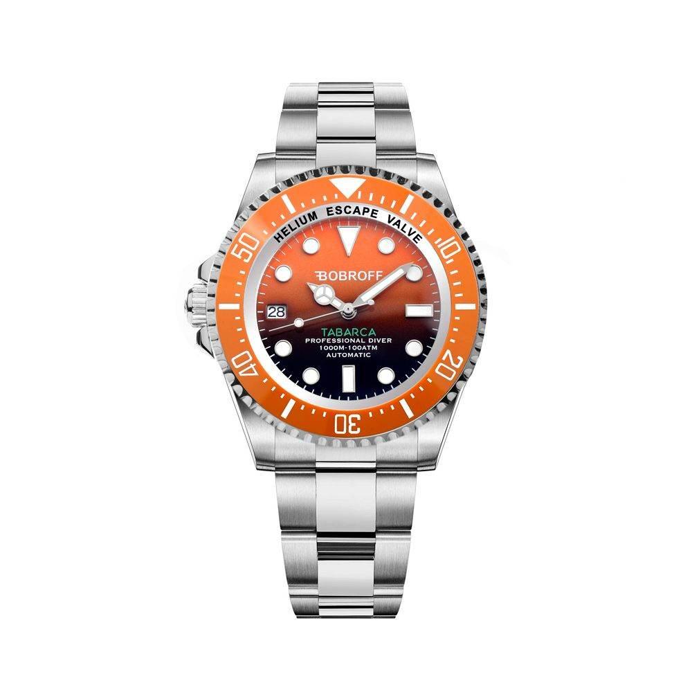 Bobroff Silver Stainless Steel Watch - Hilstor