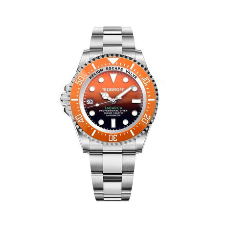 Bobroff Silver Stainless Steel Watch - Hilstor