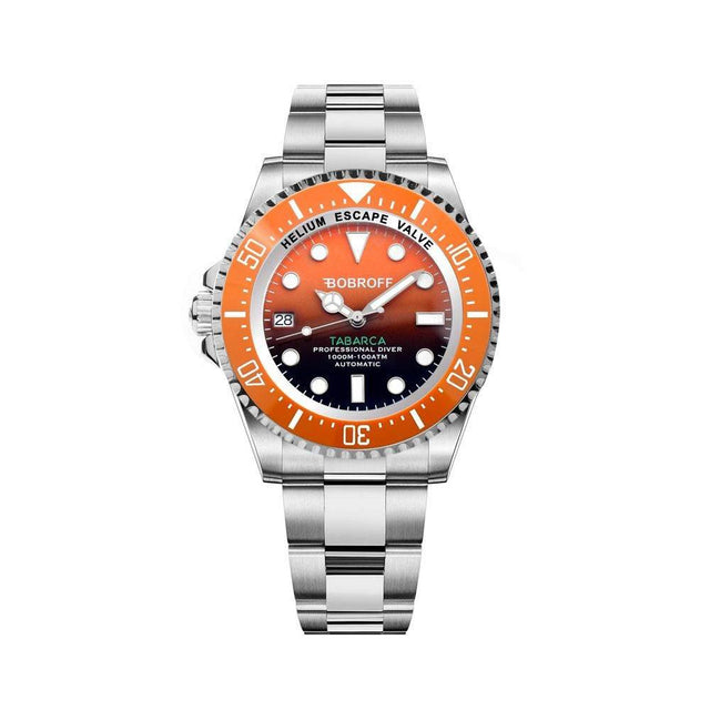 Bobroff Silver Stainless Steel Watch - Hilstor