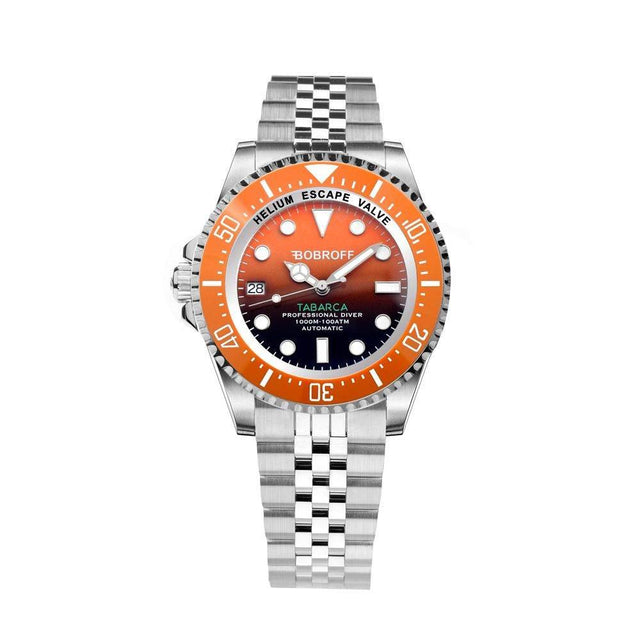Bobroff Silver Stainless Steel Watch - Hilstor