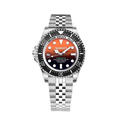 Bobroff Silver Stainless Steel Watch - Hilstor