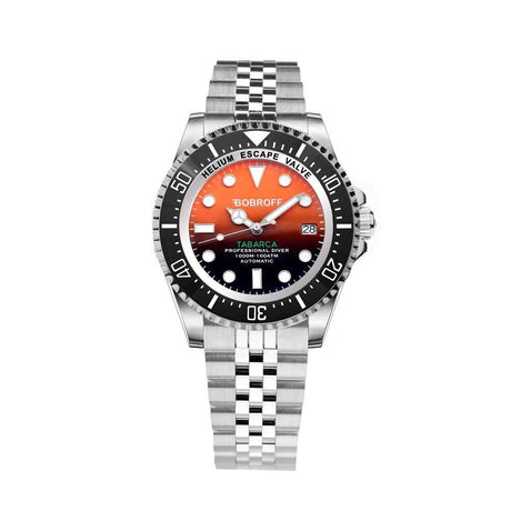 Bobroff Silver Stainless Steel Watch - Hilstor