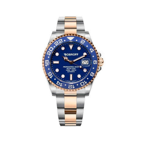 Bobroff Silver Stainless Steel Watch - Hilstor