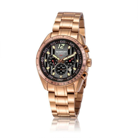 Bobroff Bronze Stainless Steel Watch - Hilstor
