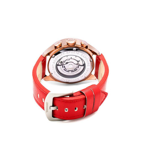 Bobroff Red Leather Watch - Hilstor