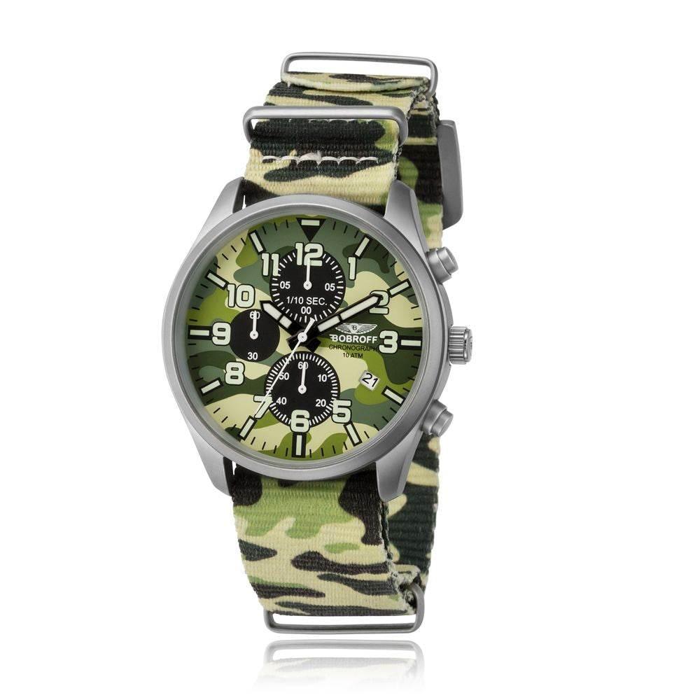 Bobroff Army Nylon Watch - Hilstor