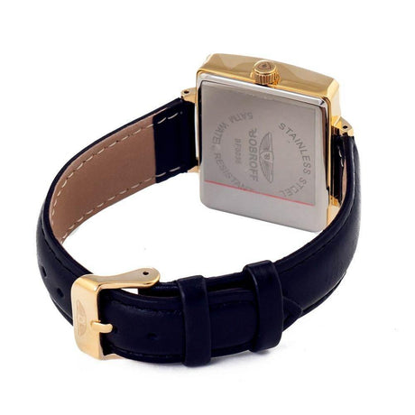 Bobroff Black Leather Watch - Hilstor