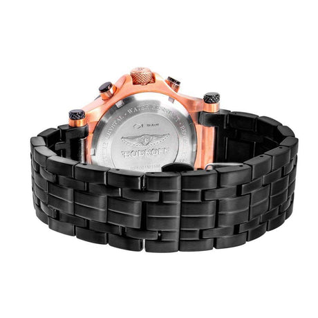 Bobroff Black Stainless Steel Watch - Hilstor