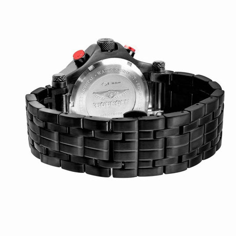 Bobroff Black Stainless Steel Watch - Hilstor