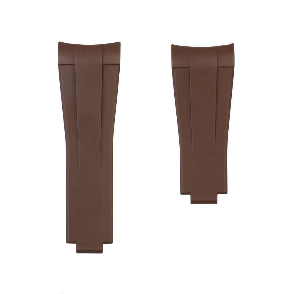 Bobroff Brown Rubber Watch - Hilstor