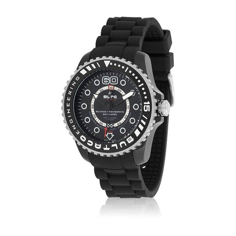 Bultaco Black Silicone Watch - Hilstor