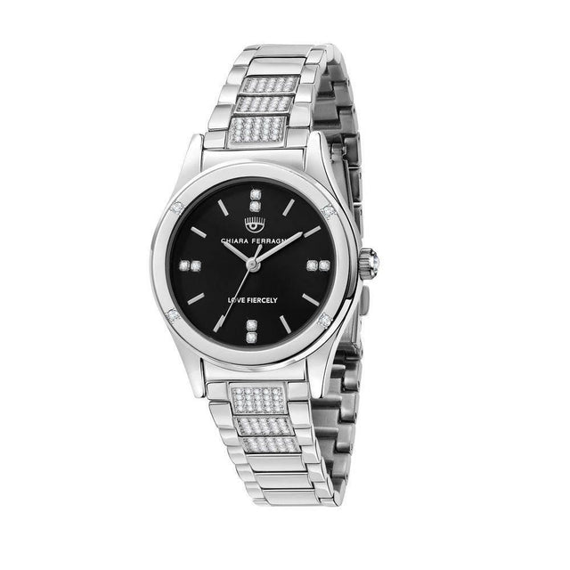 Chiara Ferragni Silver Stainless Steel Watch - Hilstor