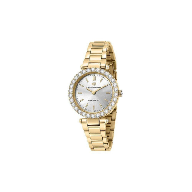 Chiara Ferragni Gold Stainless Steel Watch - Hilstor