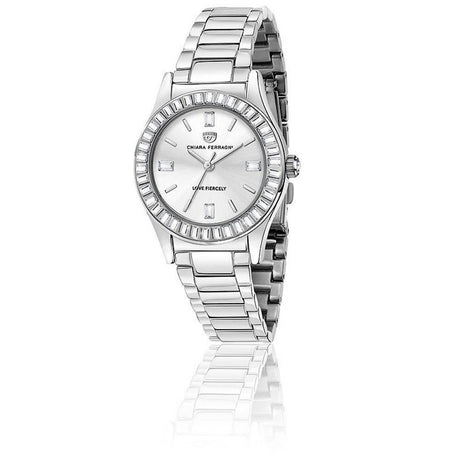 Chiara Ferragni Silver Stainless Steel Watch - Hilstor