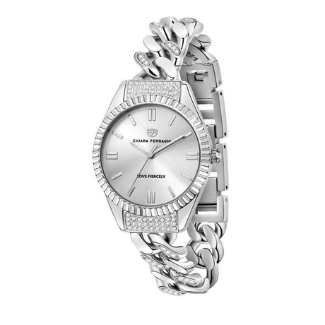 Chiara Ferragni Silver Stainless Steel Watch - Hilstor
