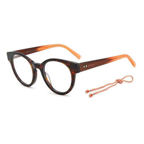 M Missoni Brown Acetate Frames - Hilstor
